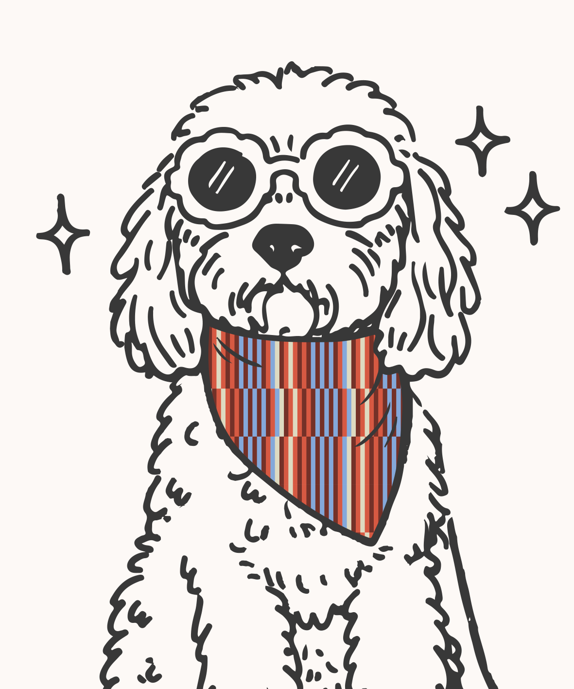 Bandana Festival Stripes