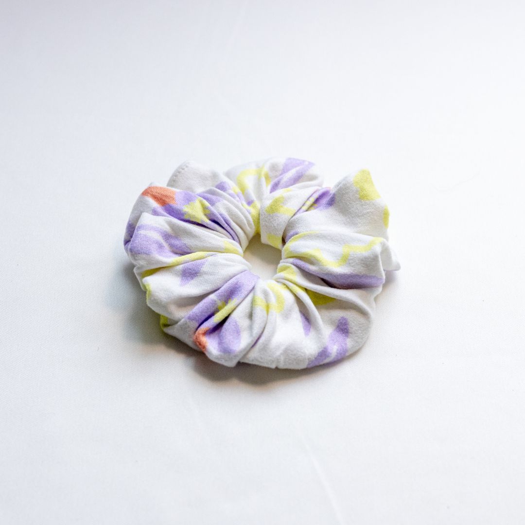 Scrunchie Periwinkle Crema