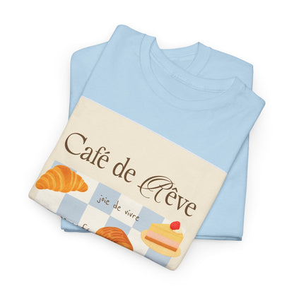 Café de Rêve Pastries T-Shirt — French Bakery Graphic Tee