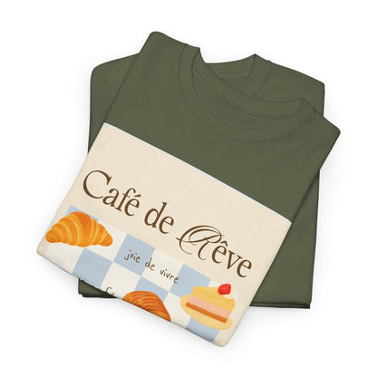Café de Rêve Pastries T-Shirt — French Bakery Graphic Tee